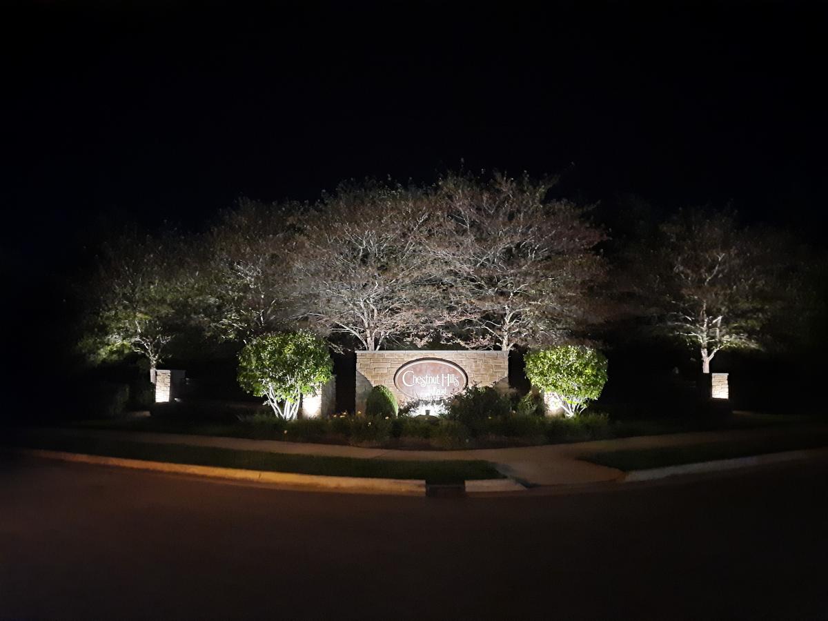 Chestnut Hills Entrance